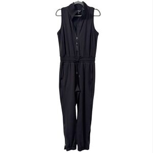 Athleta X Allyson Felix Legend Jumpsuit S‎ Black Athleisure Minimalist
